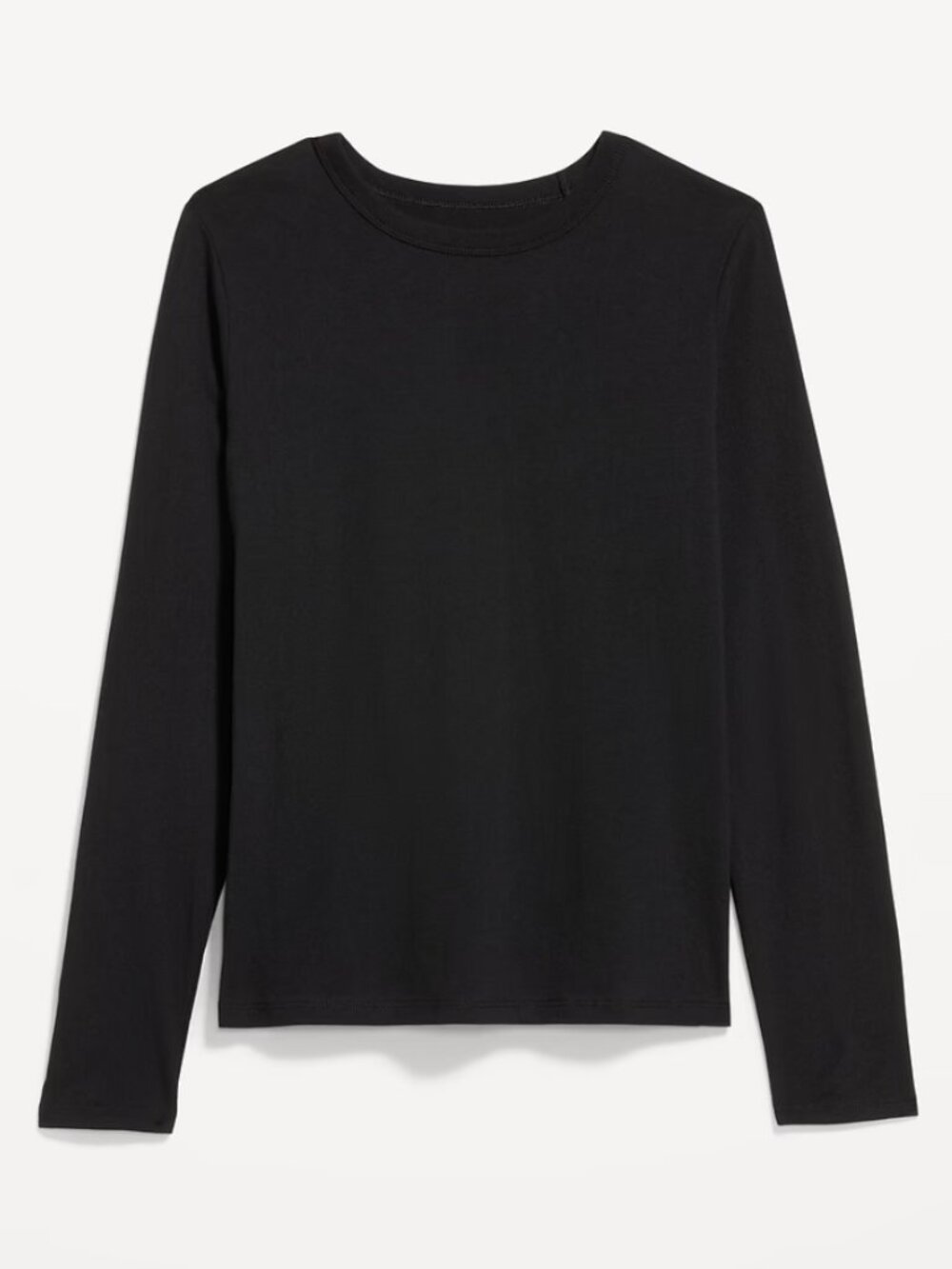 EveryWear Long-Sleeve T-Shirt - Black